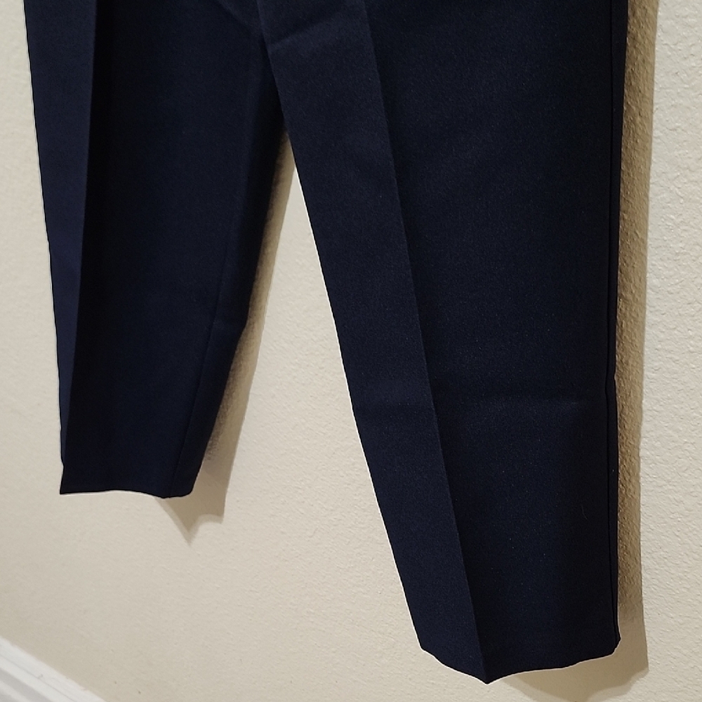 Briggs New York Blue Casual Trousers with Relaxed Fit and Elastic Cuffs - Picture 5 of 9